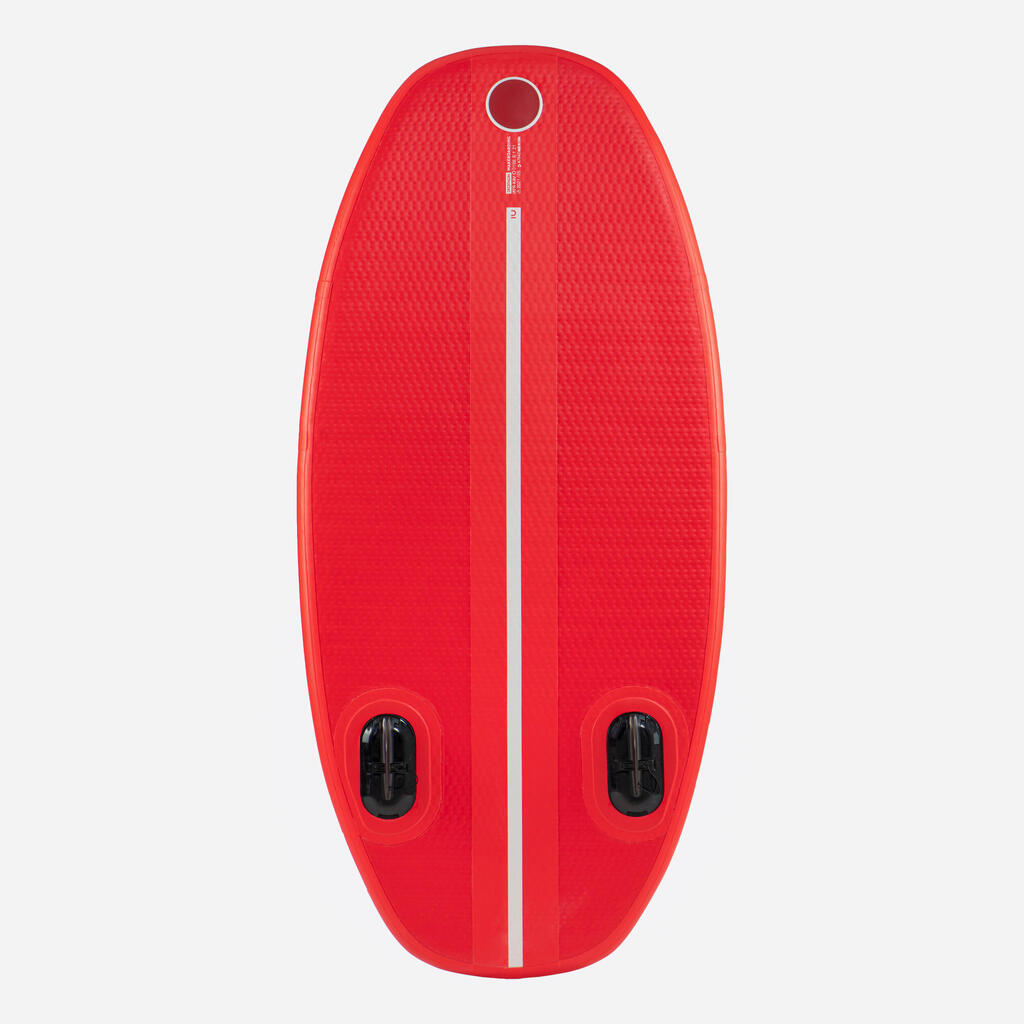 INFLATABLE AND VERSATILE KNEEBOARD/WAKEBOARD