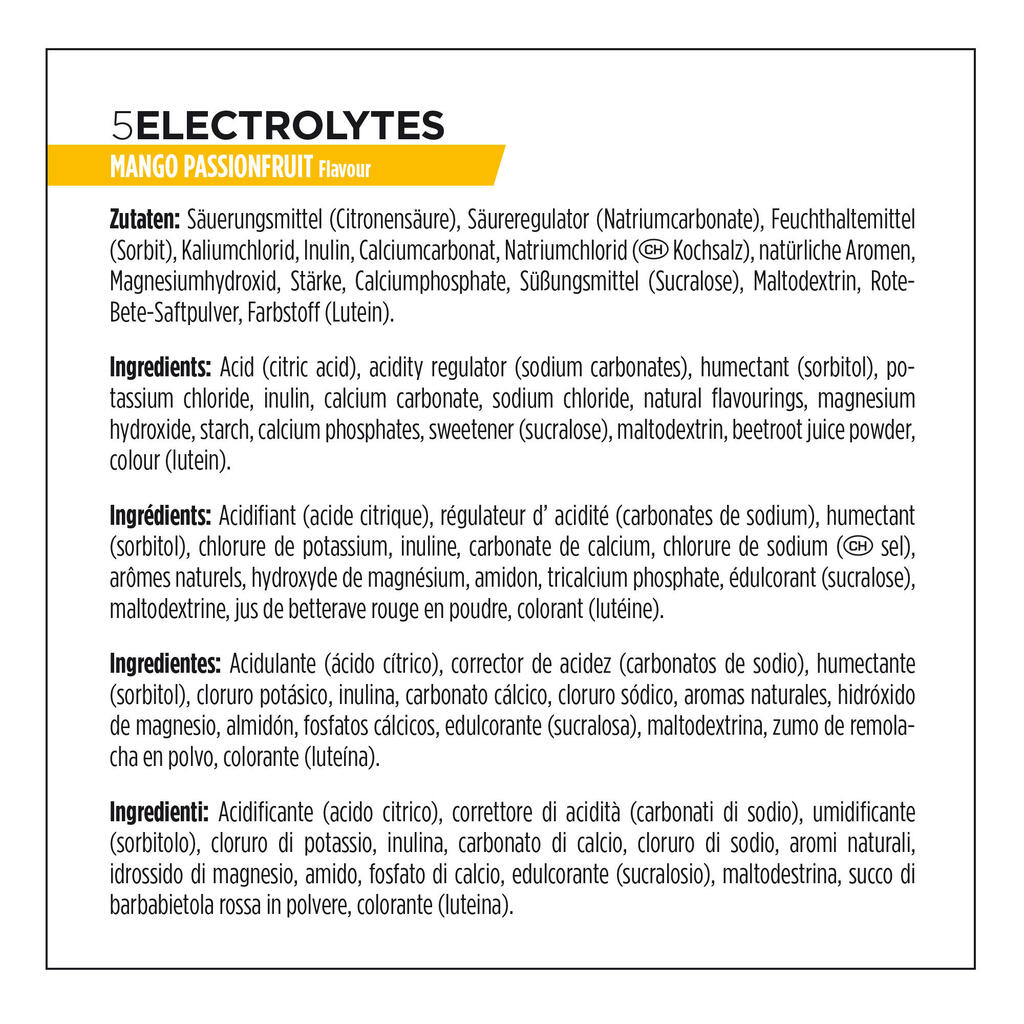 Elektrolüüdijoogitabletid, 10 x 4,2 g, mangomaitselised