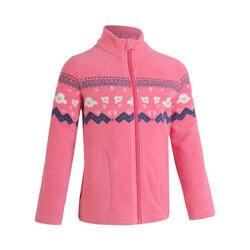 女童刷毛羊毛外套 MH150 - 粉色