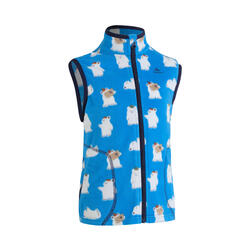 KIDS’ FLEECE GILET MH150 CN BEAR