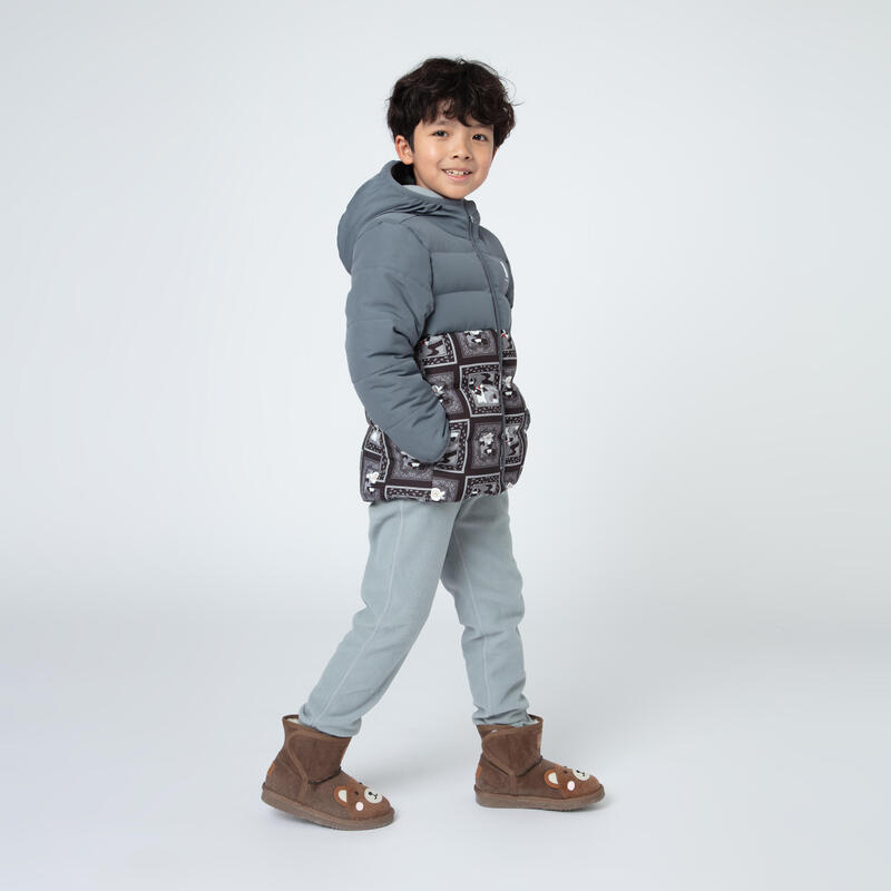 BOY’S PADDED JKT CN XWARM KID BLACK