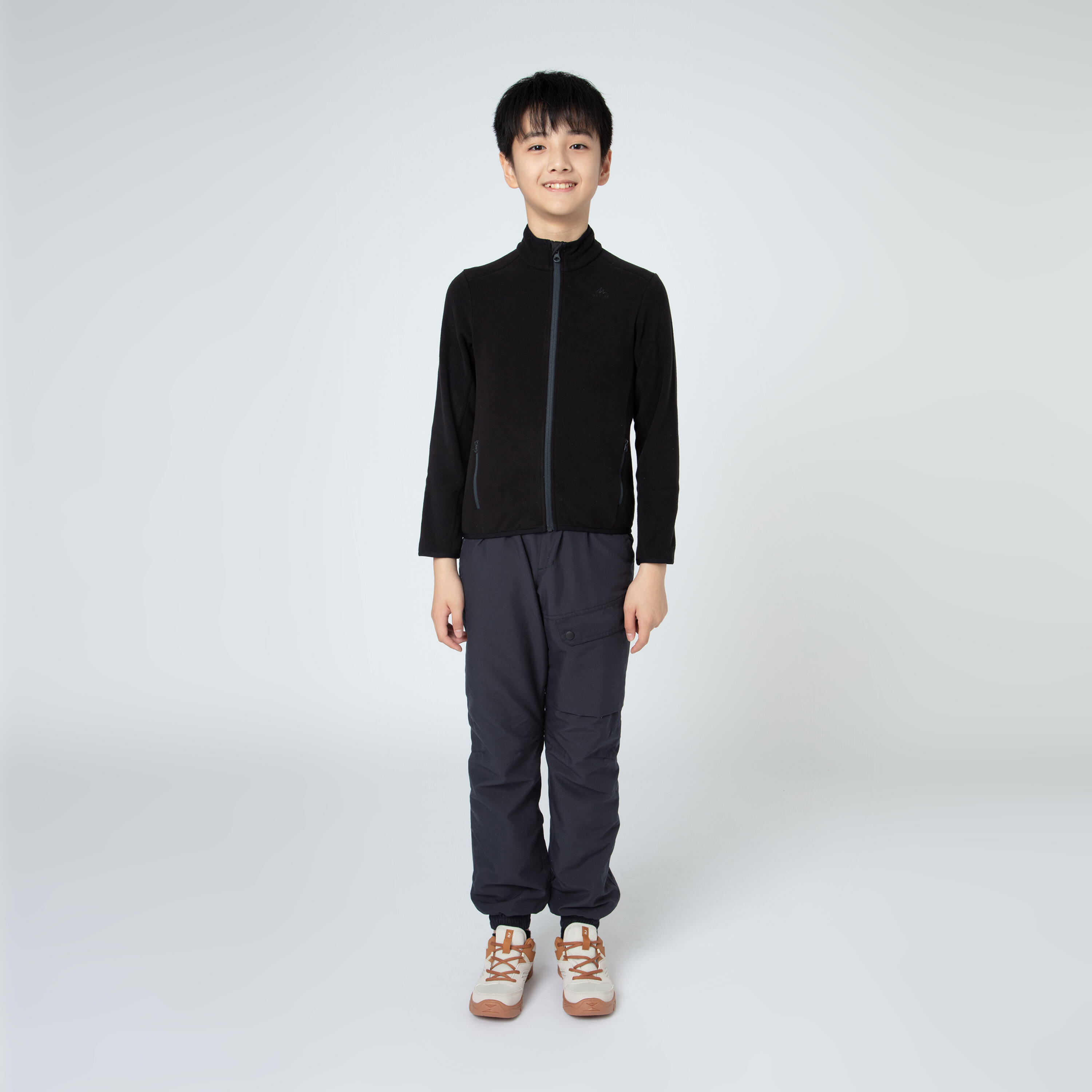 BOY’S FLEECE MH150 TW BLACK 3/5