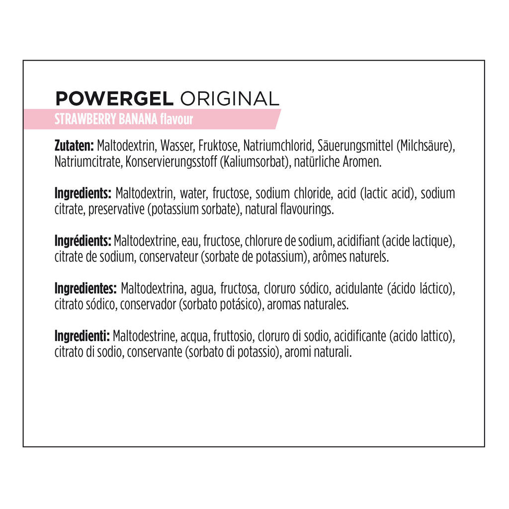 Power Gel Energy Gel 4x41g - strawberry banana