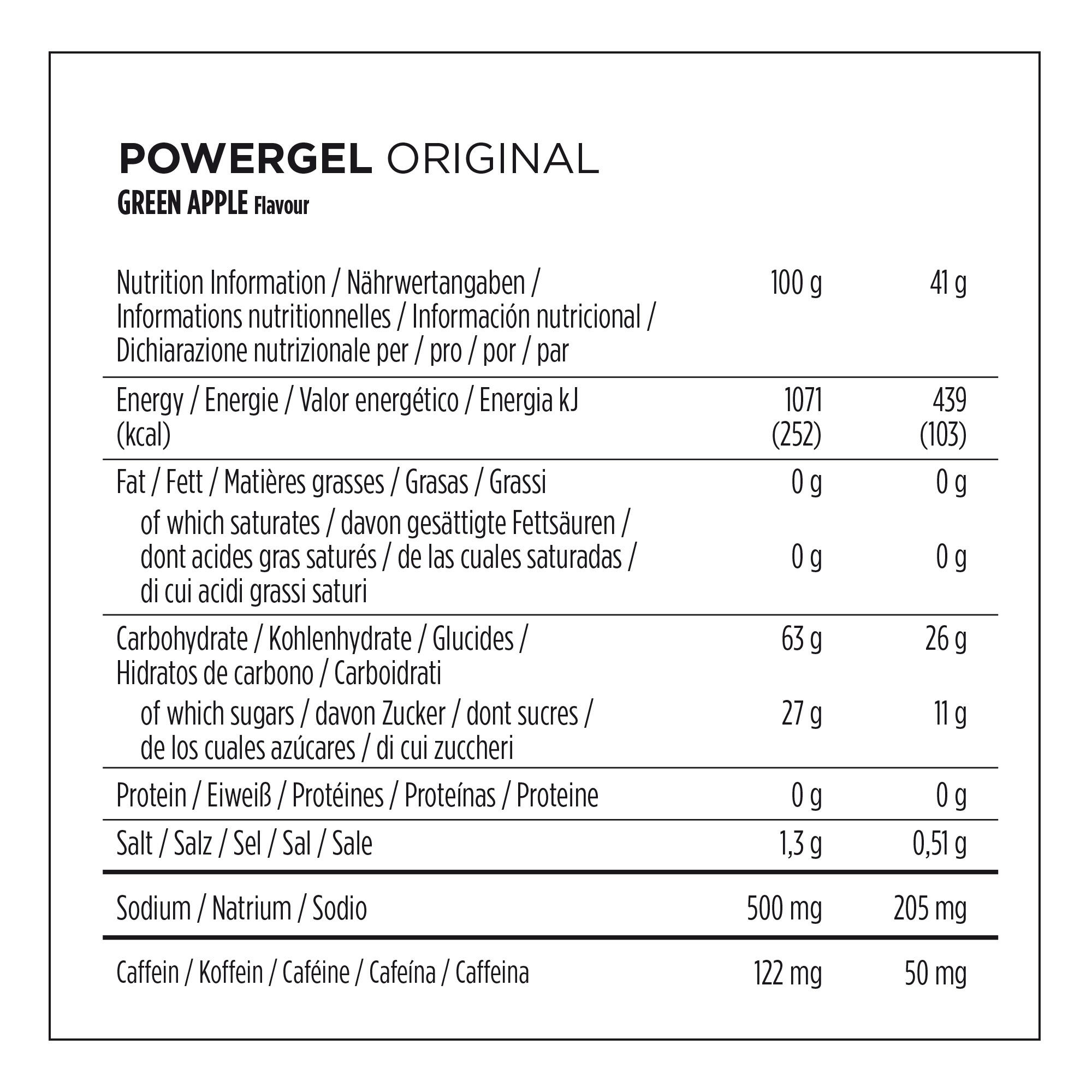 Gel énergétique POWER GEL pomme 41g 2/5
