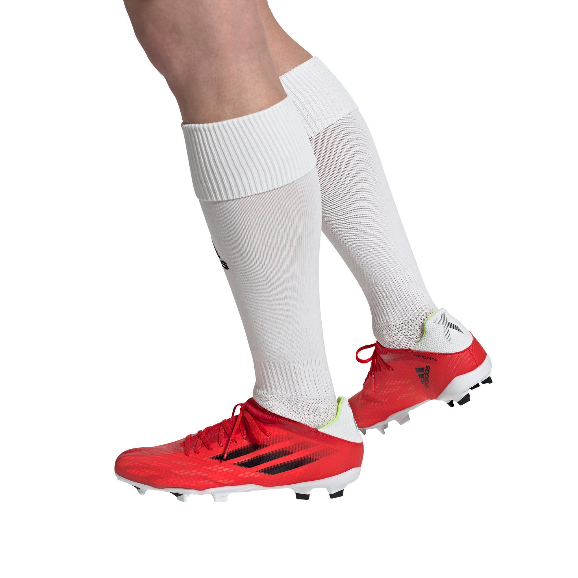 Adult FG Football Boots X.3 Speedflow - Red ADIDAS - Decathlon