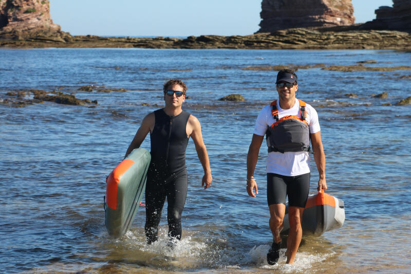 Spodenki na kajak i stand up paddle męskie Itiwit neopren 2 mm 