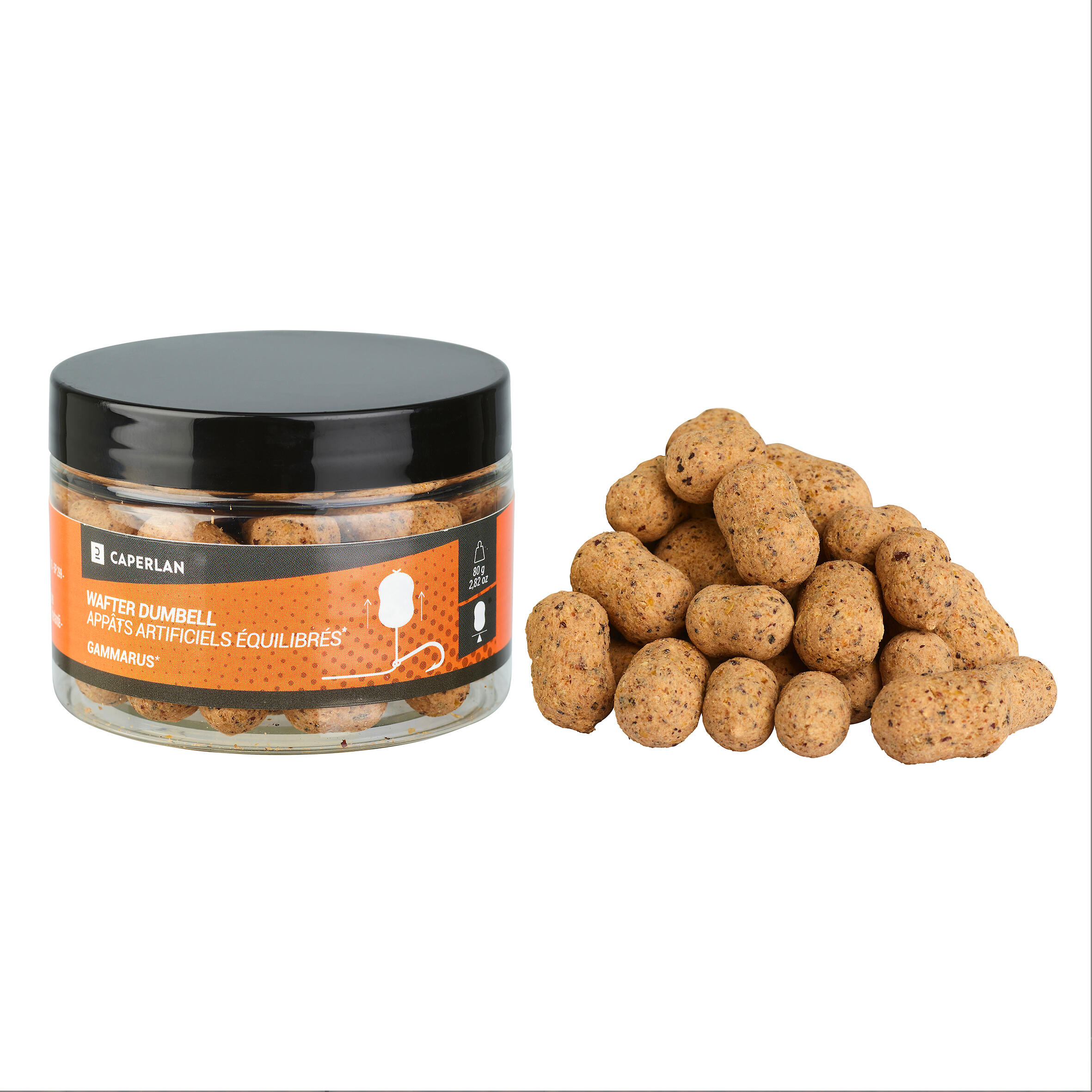 Boilies Dumbell wafter Gammarus pescuit la crap