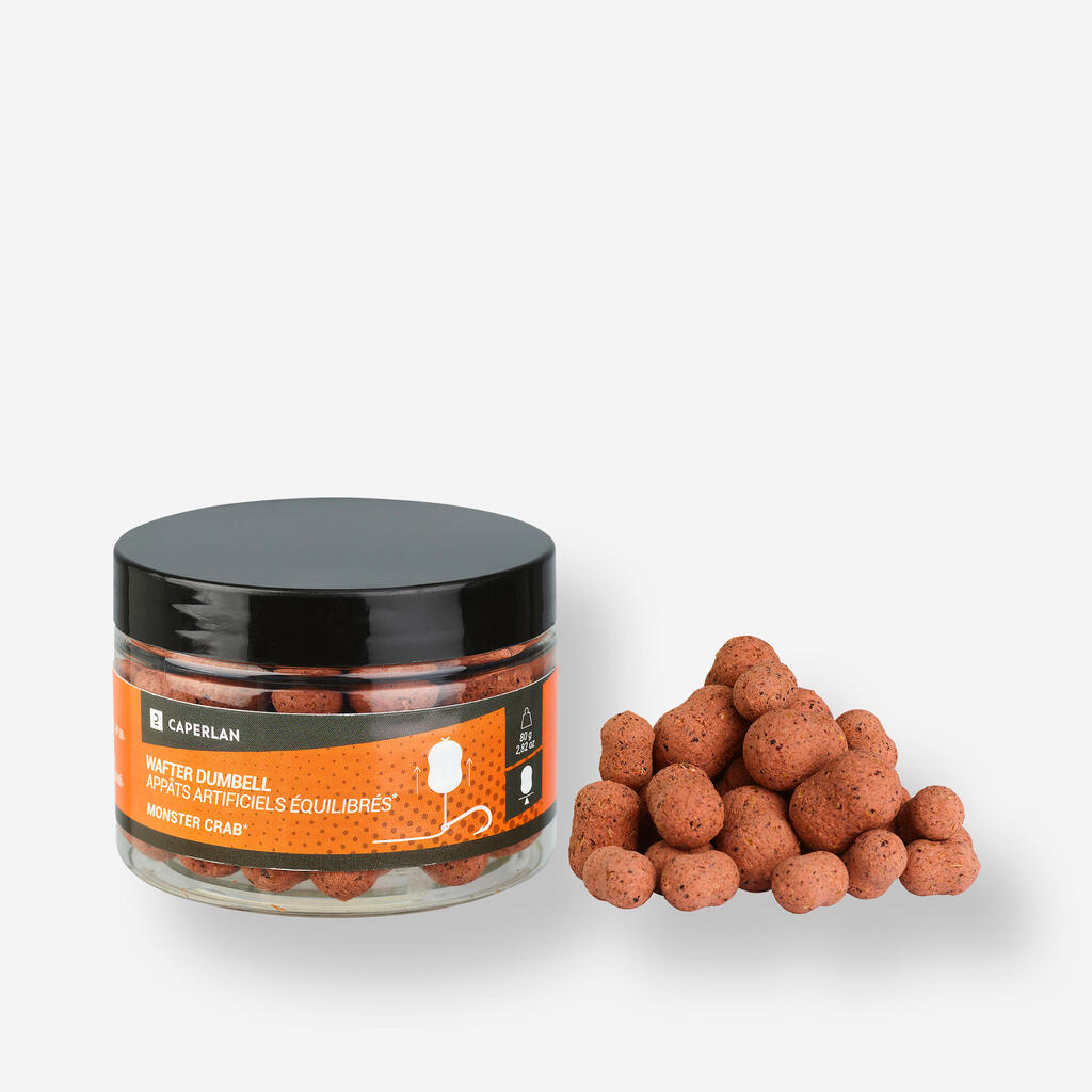 Peleti z okusom orjaške rakovice za krapolov DUMBELL WAFTERS