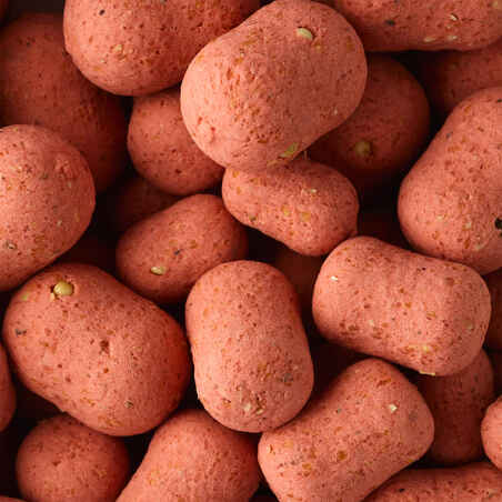 Dumbell wafter Strawberry for carp fishing