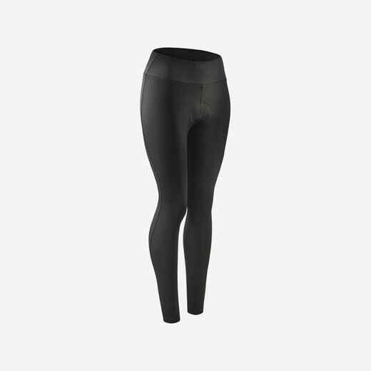 
      Women's Bibless Bike Touring Tights 100 - Black
  