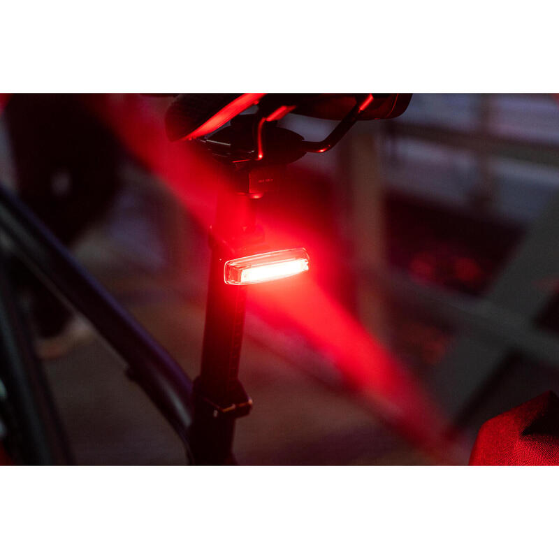 USB充電LED前後照明自行車燈組ST 920