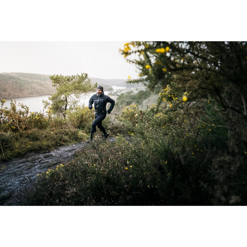 Collant de running & trail running Homme - KIPRUN Run 900 Ceinture portage Noir