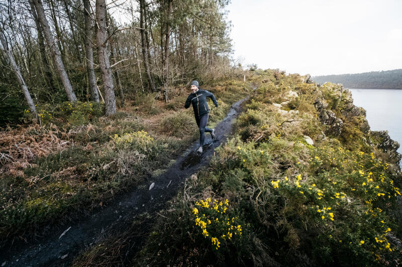 Kurtka do biegania w terenie przeciwdeszczowa męska Evadict