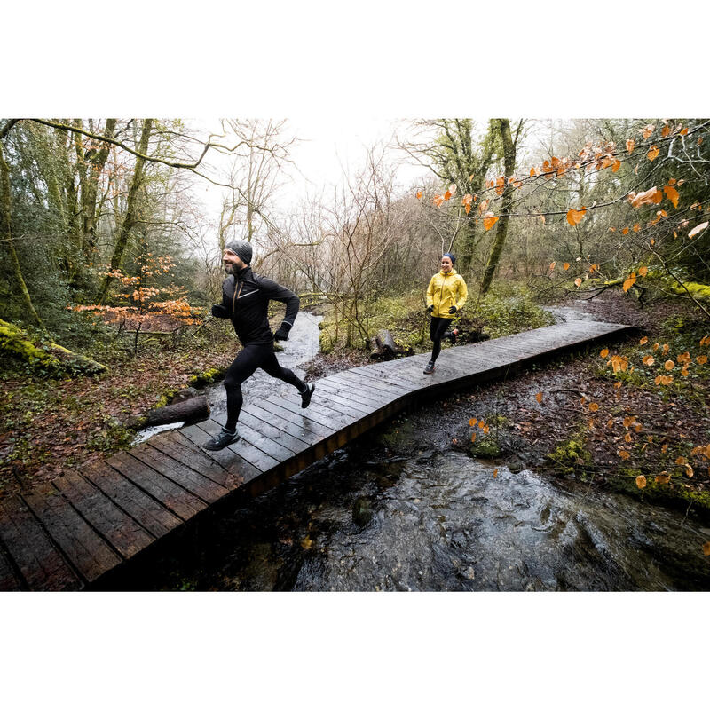Collant de running & trail running Homme - KIPRUN Run 900 Ceinture portage Noir