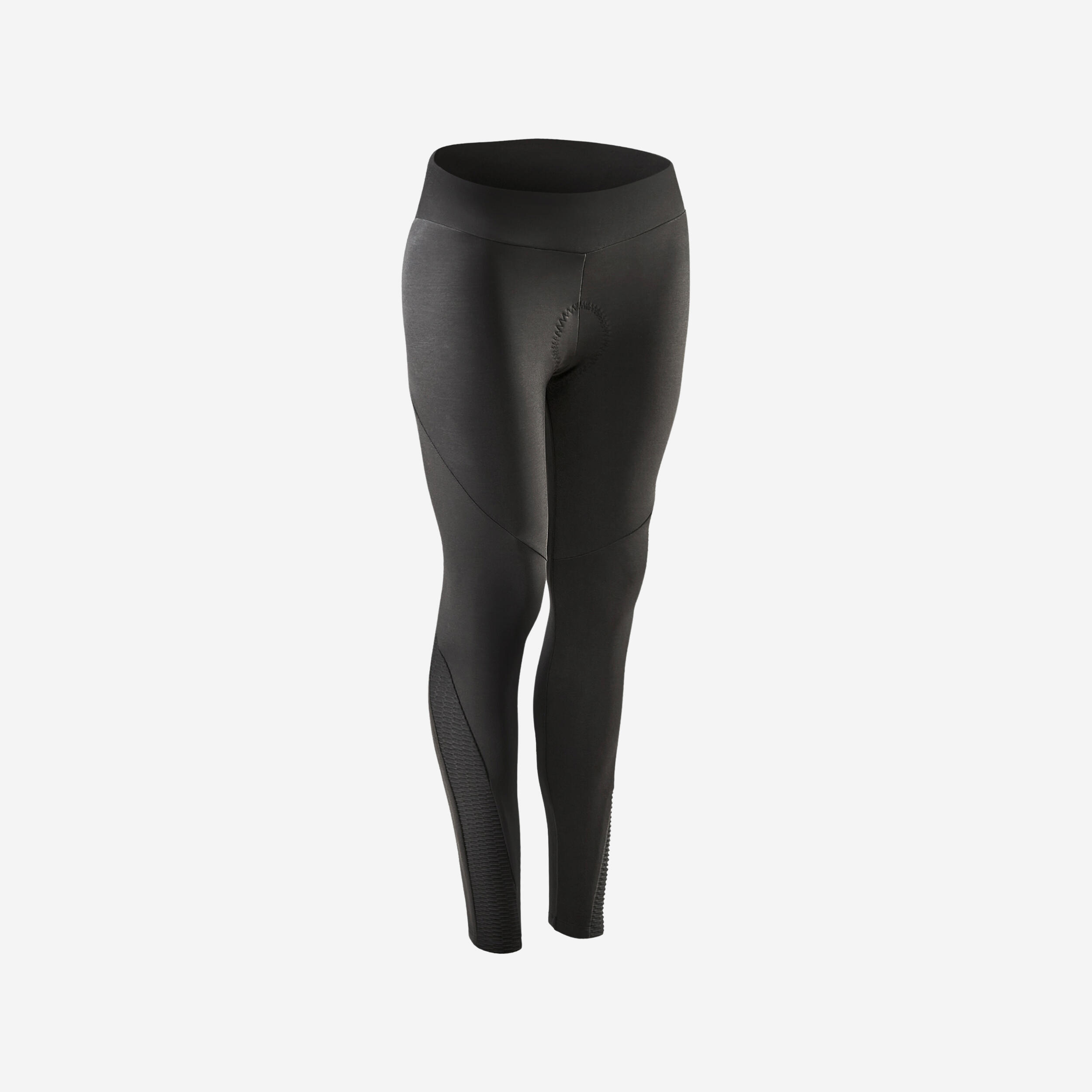 Women's Bibless Road Cycling Tights Endurance - Black 1/1