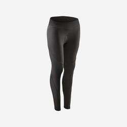 Culotte ciclismo largo sin tirantes mujer Endurance negro