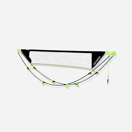 Malla de tenis de armado rápido - Artengo 3 Metros negro/verde