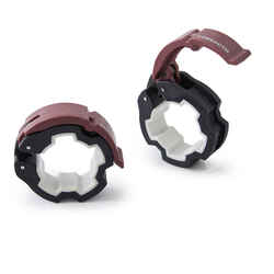 Pair of Weight Training Disc Collars - 28 mm