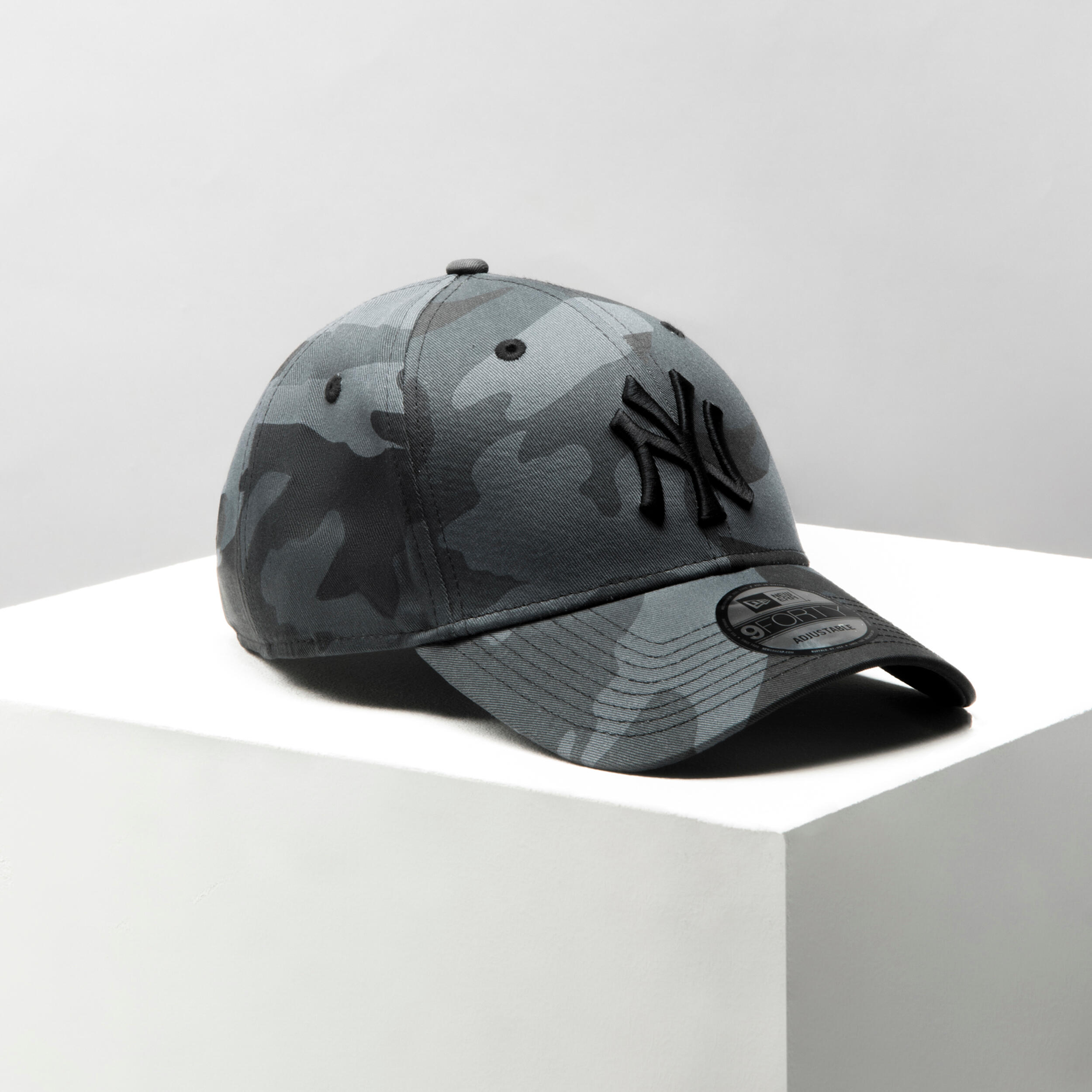 Honkbalpet voor dames en heren MLB New York Yankees grijs 7/7
