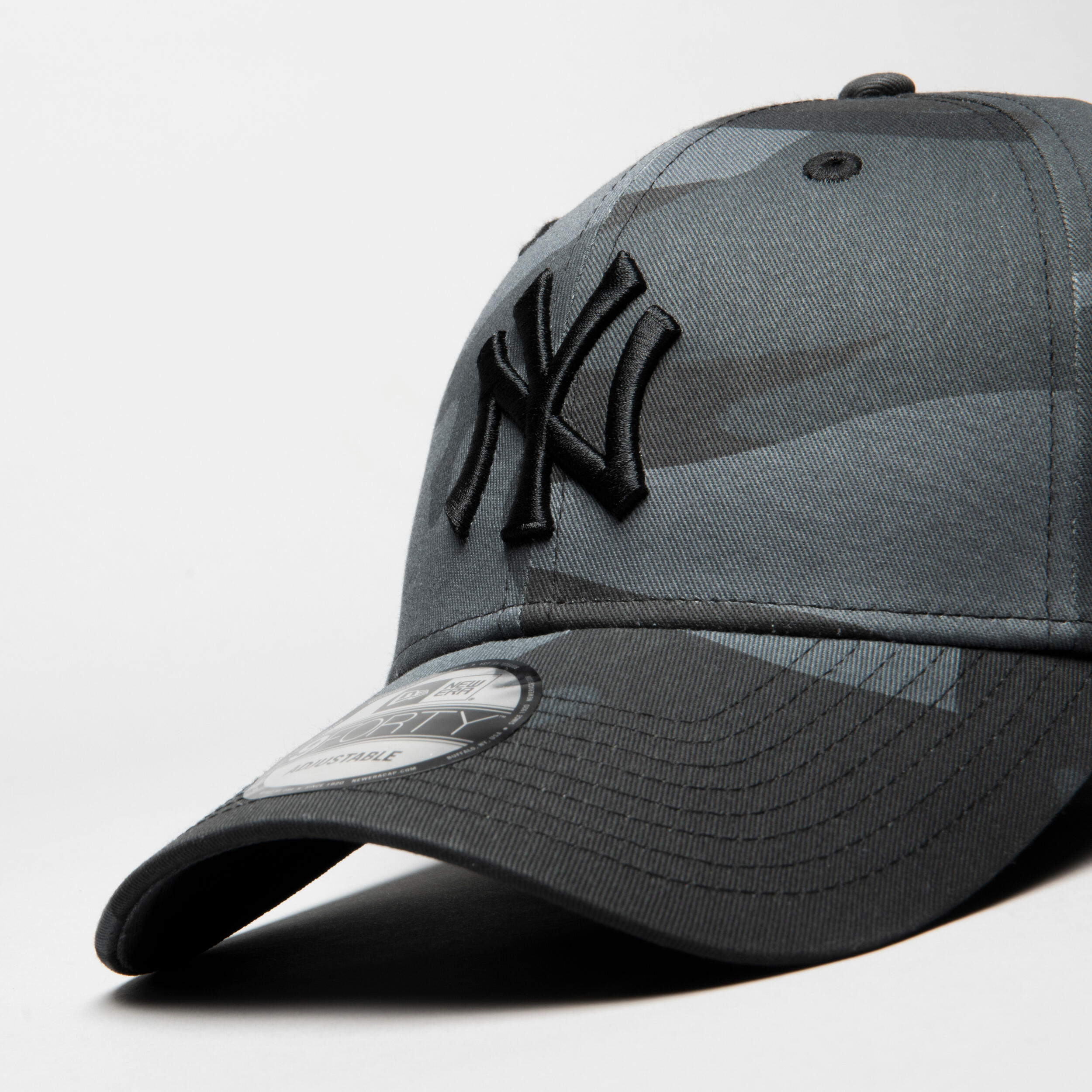 Honkbalpet voor dames en heren MLB New York Yankees grijs 5/7