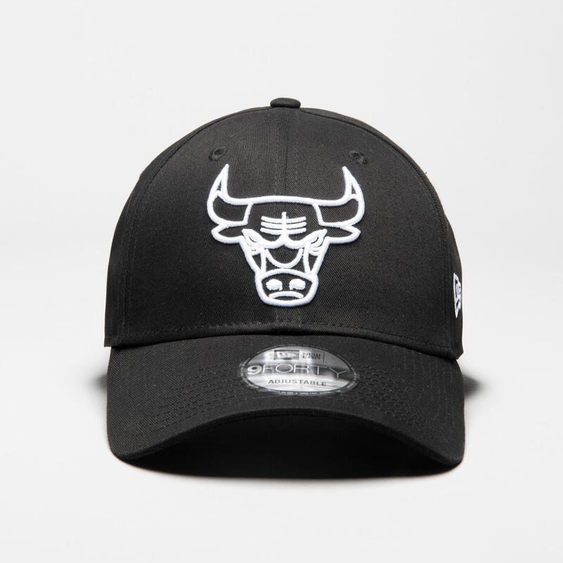 Casquette de basketball NBA des Bulls rouge pour adulte.