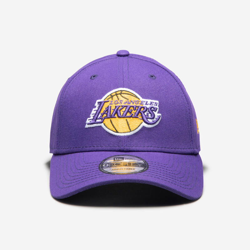 Czapka z daszkiem do koszykówki dla mężczyzn i kobiet New Era NBA Los Angeles Lakers