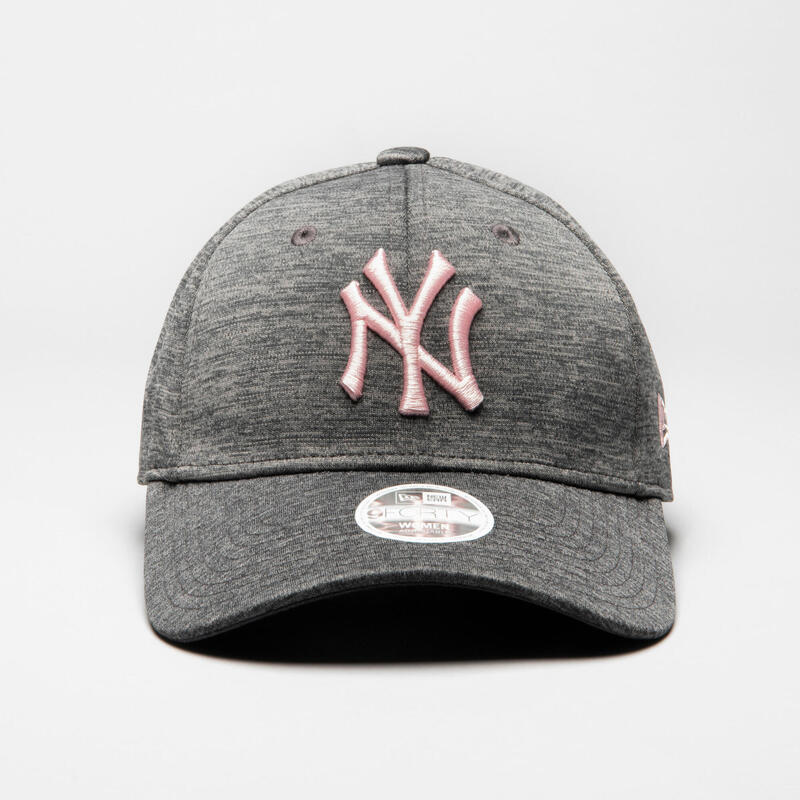 New York Yankees pet 9Forty grijs/roze