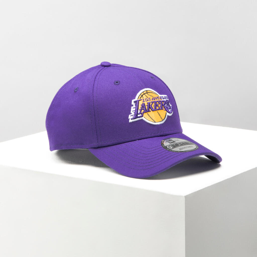 Pieaugušo basketbola cepure “NBA 9Forty”, Losandželosas “Lakers”, violeta