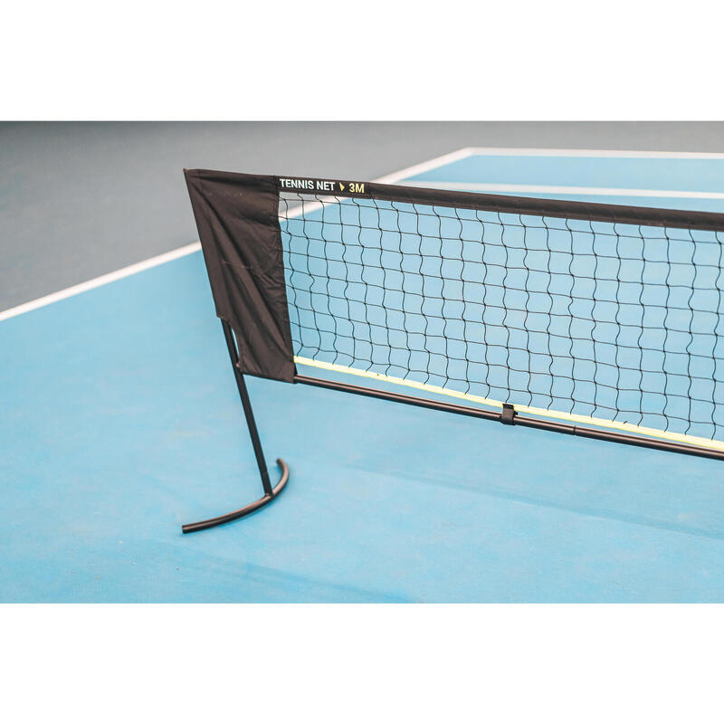 Filet de mini-tennis 3m vert - diam 2,5 mm maille simple 48 mm