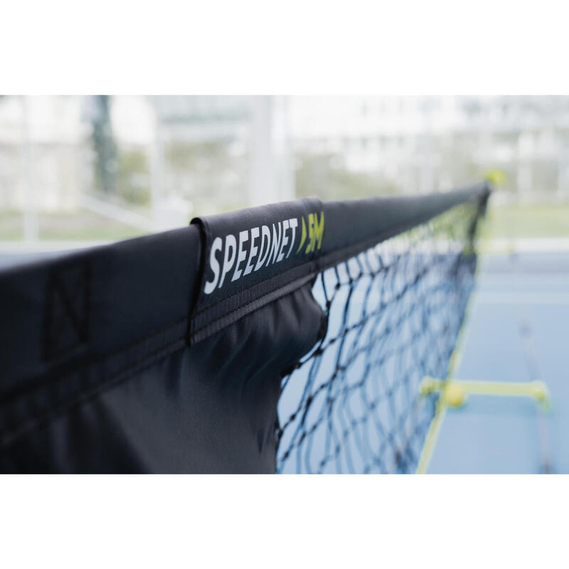 Tennisnet 5 meter Speed hoogteregelbaar en opvouwbaar