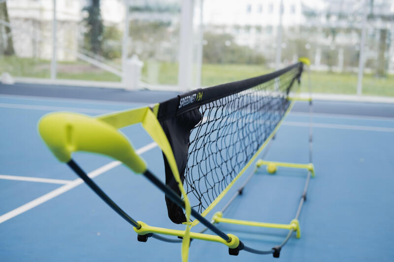Siatka do tenisa Artengo 5 M Speed z regulacją wysokości i składana