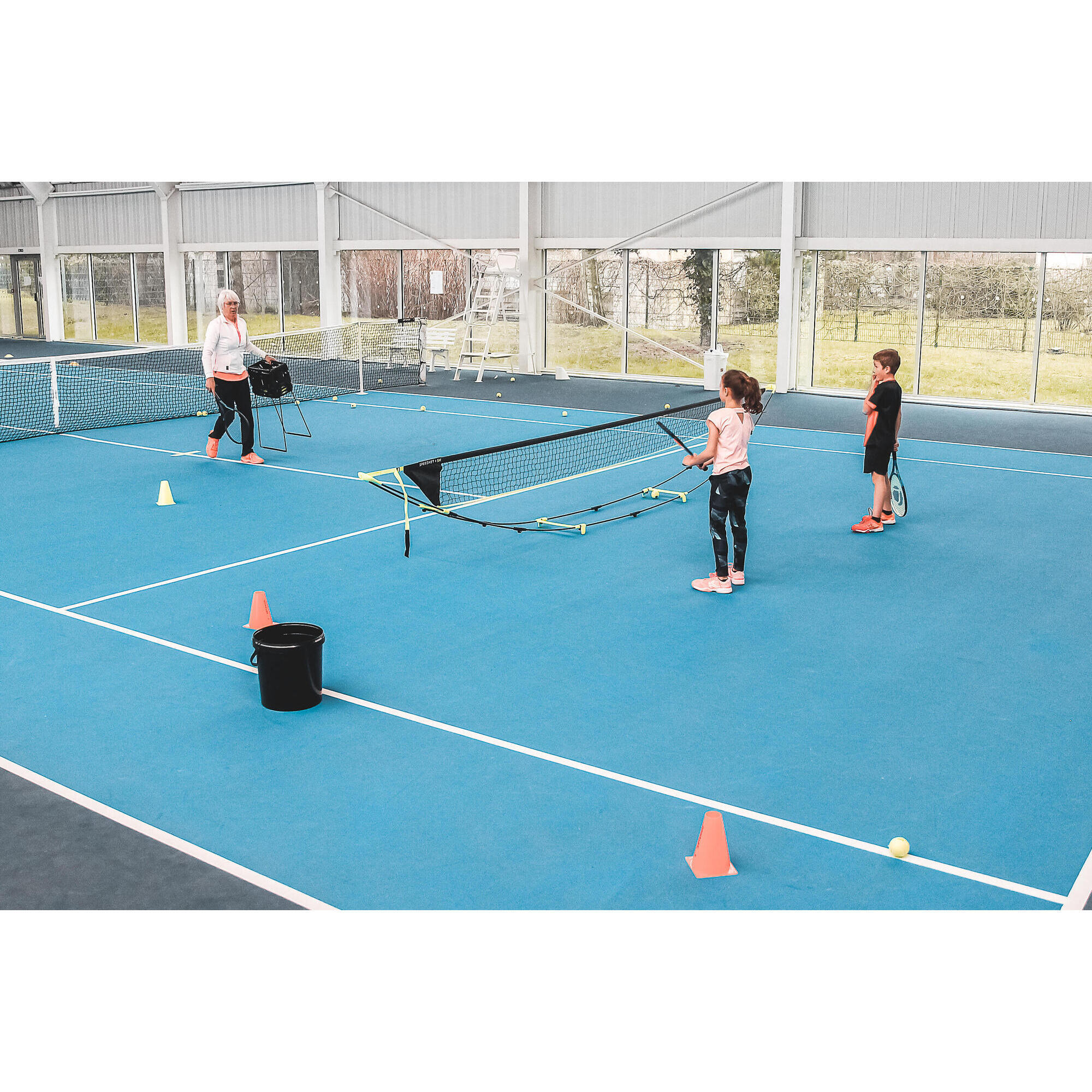 5-METER SPEED TENNIS NET, HEIGHT-ADJUSTABLE AND FOLDABLE