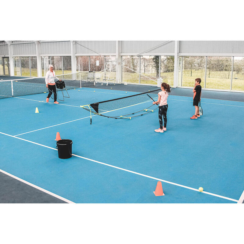 Tennisnet 5 meter Speed hoogteregelbaar en opvouwbaar