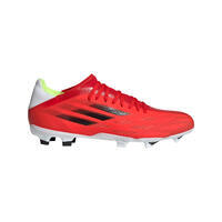 CHAUSSURES DE FOOTBALL ADULTE X.3 SPEEDFLOW FG ROUGE