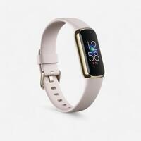 Bracelet connecté - FITBIT LUXE or blanc