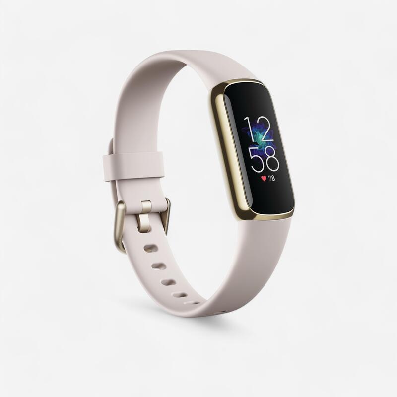 Activity tracker FITBIT LUXE confezione Natalizia oro-bianco