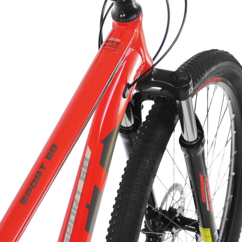 Bicicleta de montaña 29" aluminio NTT Sport 60 rojo