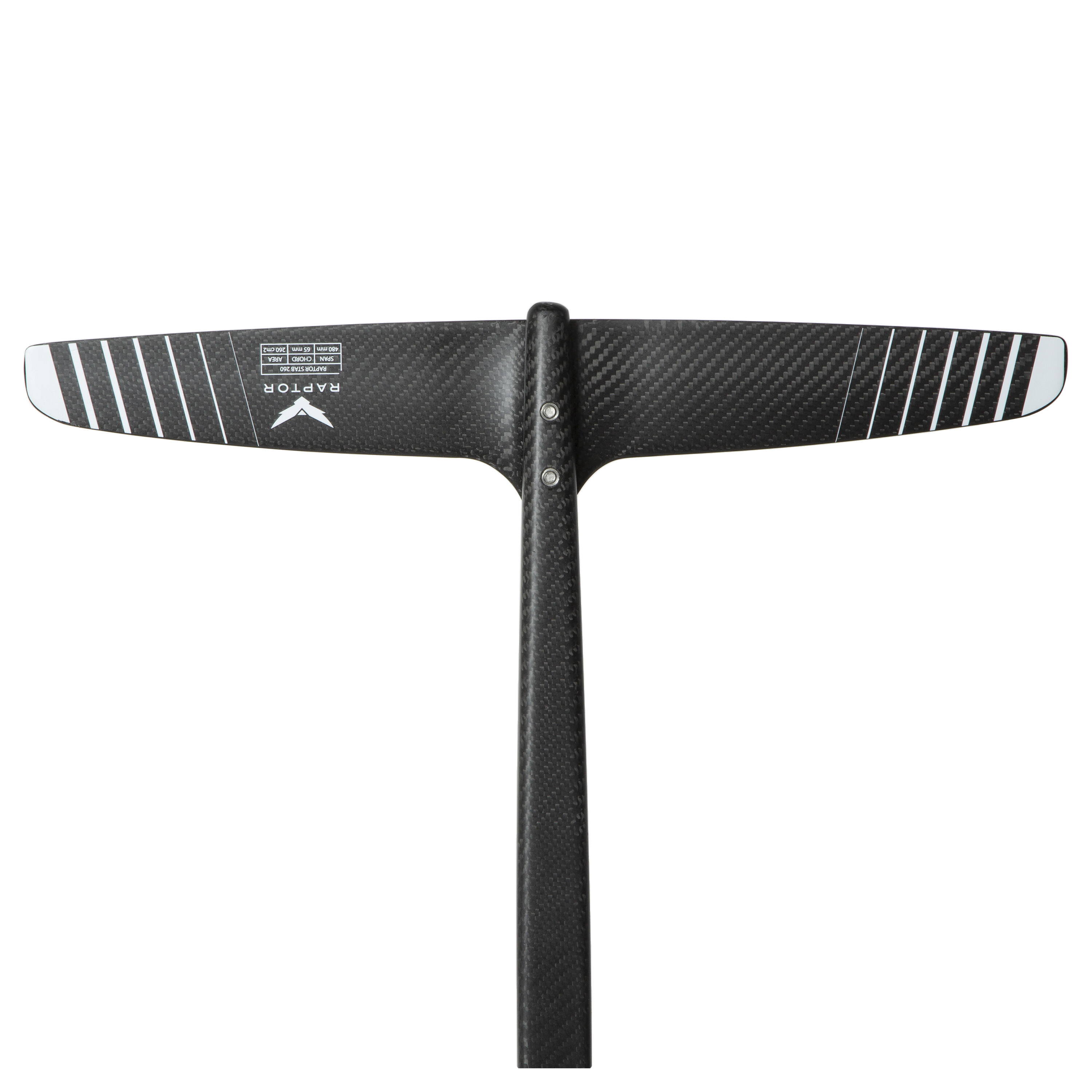 FULL FOIL SET RAPTOR SLASH 1300  SUP, wingfoiling, windsurfing - black and white 10/19