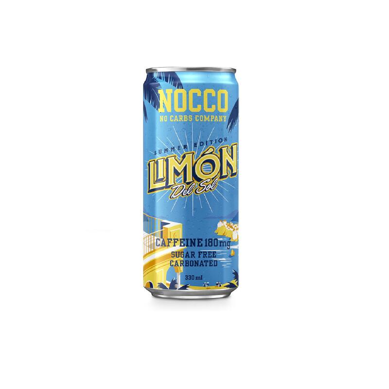 Functional Energy Drink Límon Del Sol, BCAA, Zero Sugar , No Carbs, 330ml