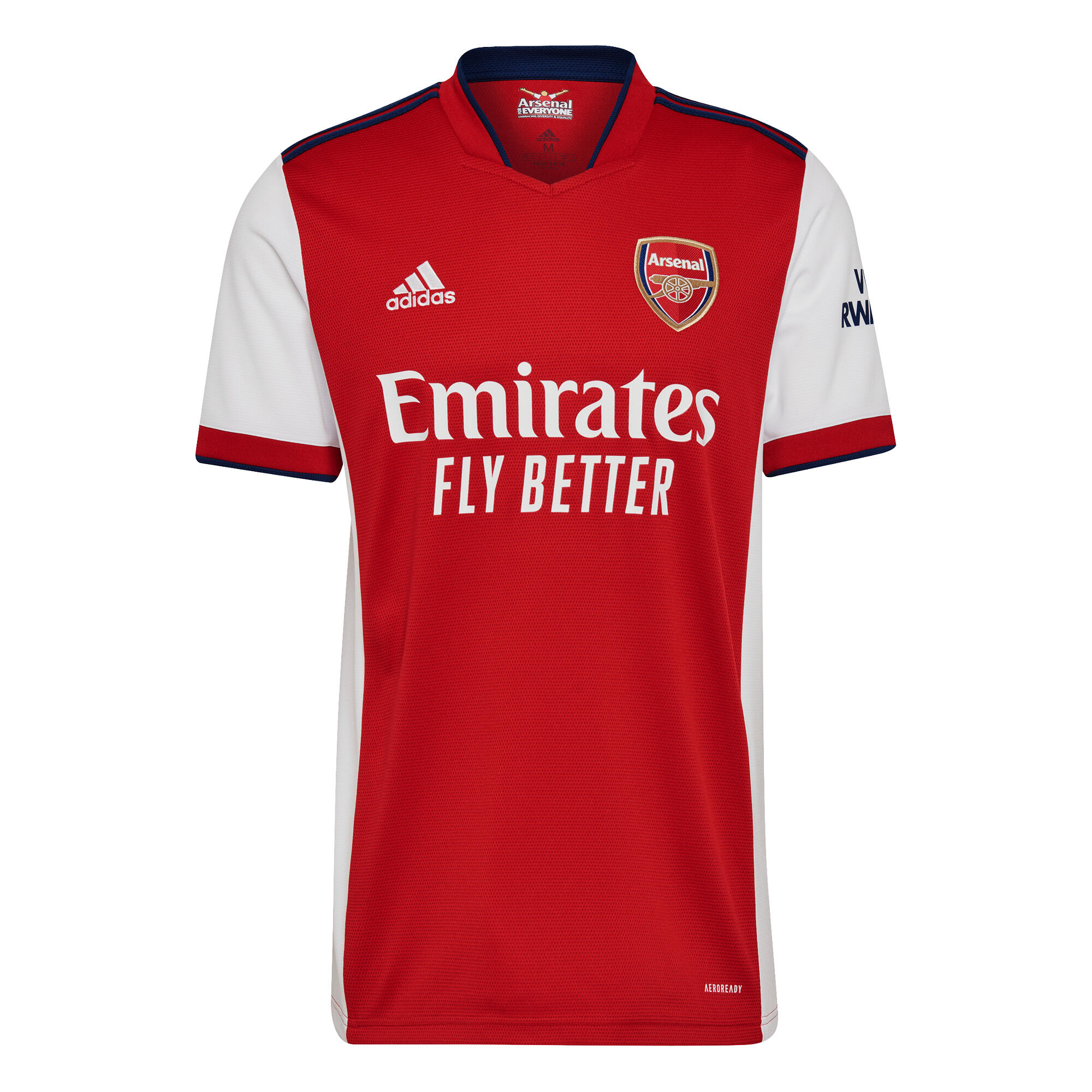 Adult Arsenal Home Football Shirt 21/22 1/6