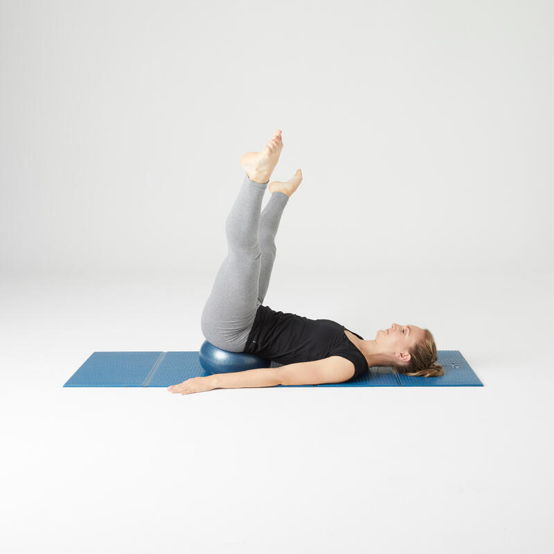 Palla pilates diametro 240 mm azzurra