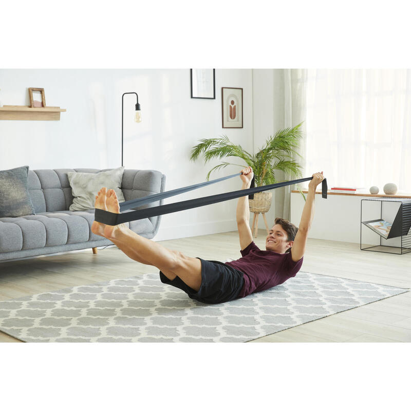 Elastikband Pilates 4 kg - schwarz 