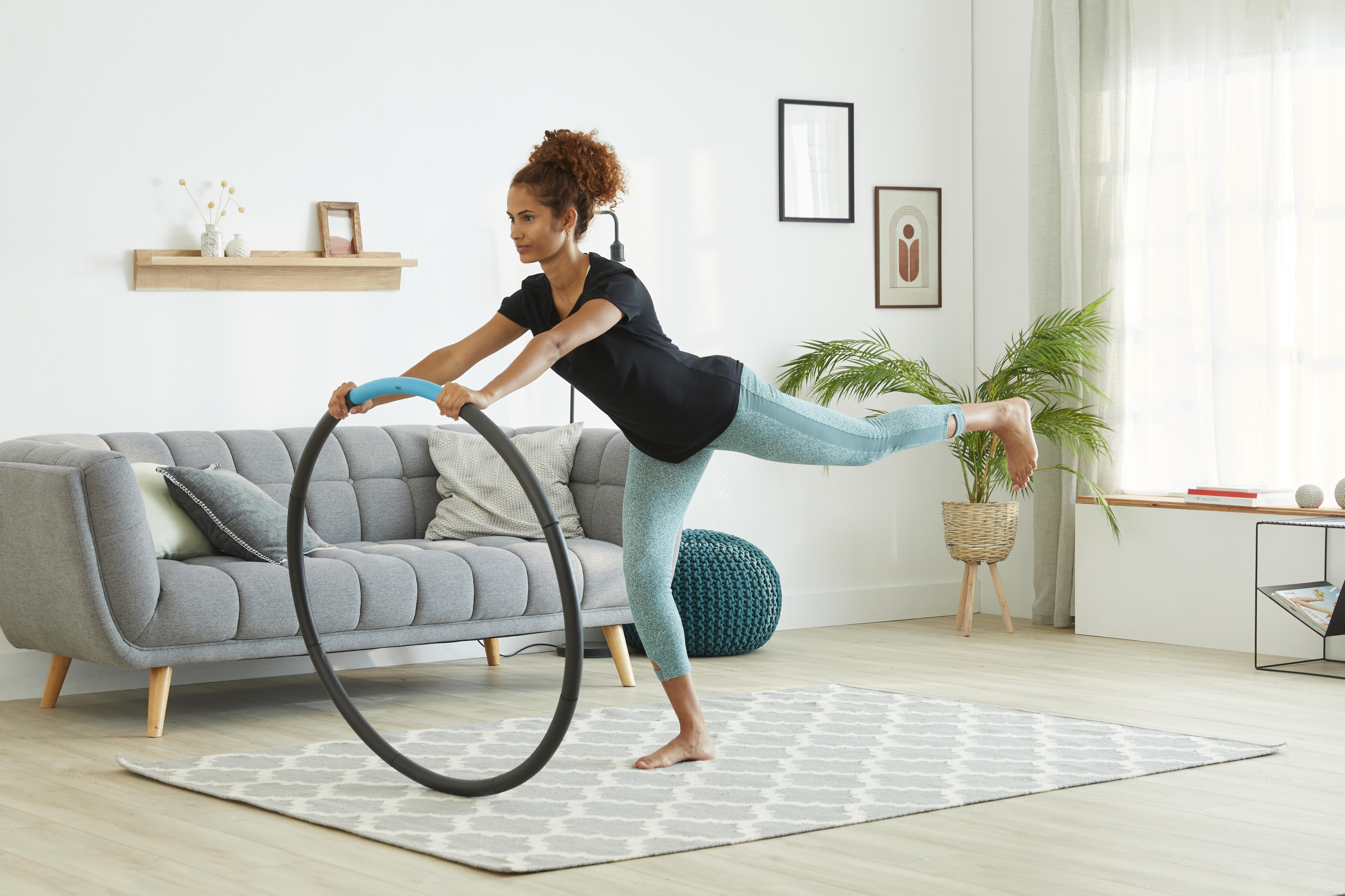 Fitness Weighted Hoop 1.4 kg Blue