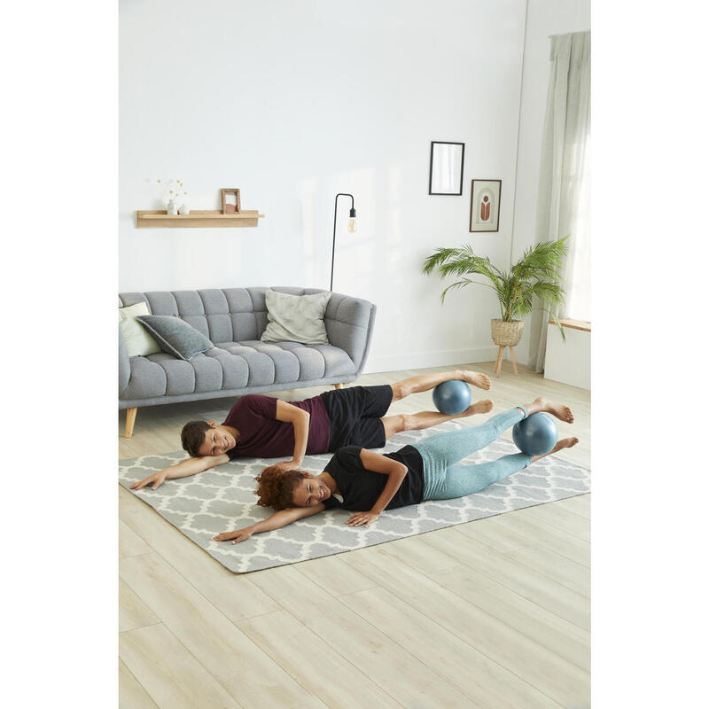 Palla pilates diametro 240 mm azzurra