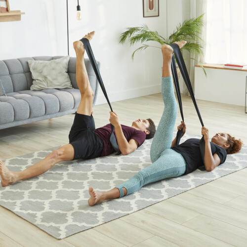 Pilates Bandı - 4 kg - Zor Seviye - Kauçuk - Bordo