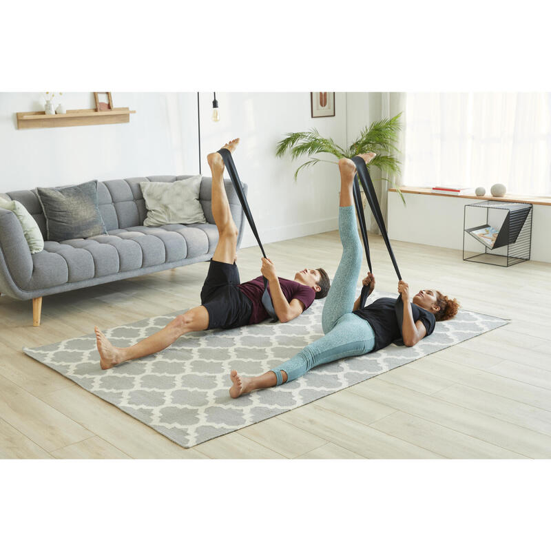 Elastik Pilates Bandı - 4 Kg - Siyah - Zor Seviye