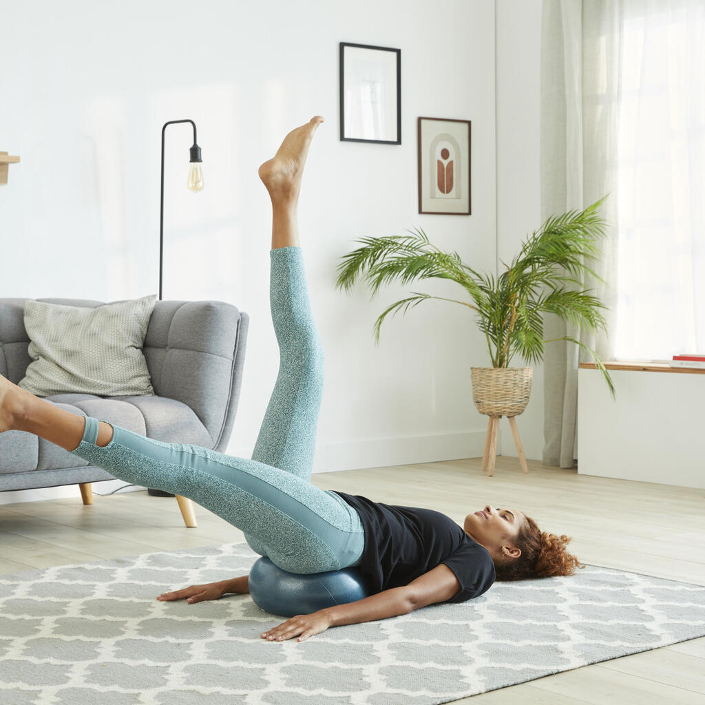 Plava meka lopta za pilates (prečnika 240 mm)