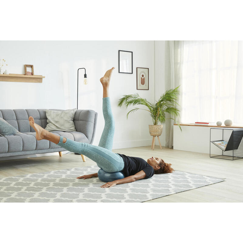 Palla pilates diametro 240 mm azzurra