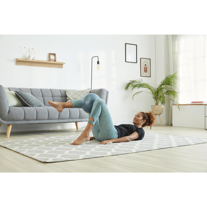 Palla pilates diametro 240 mm azzurra