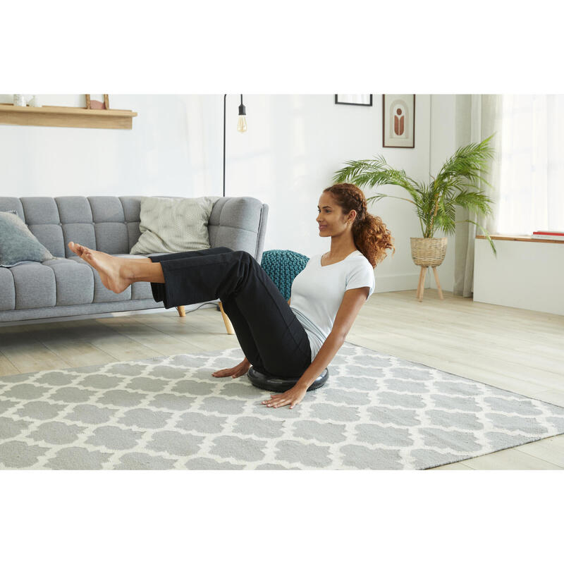 Coussin d'équilibre en mousse de fitness pour le yoga / 48 cm x 40 cm x 6,2  cm